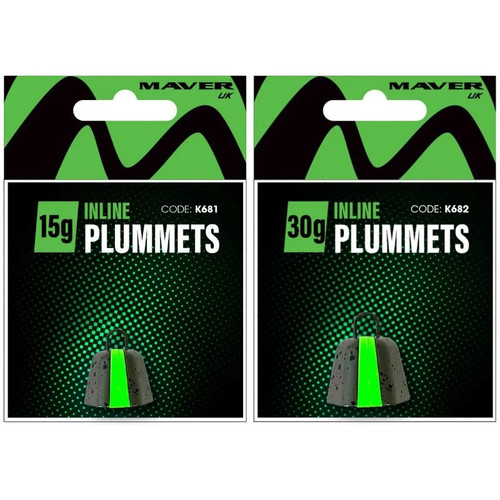 Maver inline plummet 15g 30g - 15g,